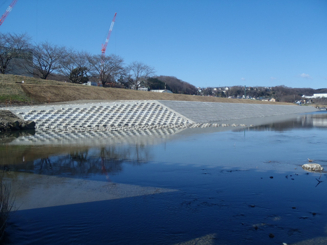 H25多摩川久保山築堤護岸工事1 イメージ