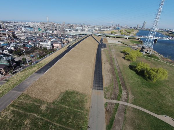 新田二丁目堤防強化対策（H25)工事