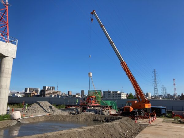 R2荒川下流小台地区高規格堤防地盤改良工事