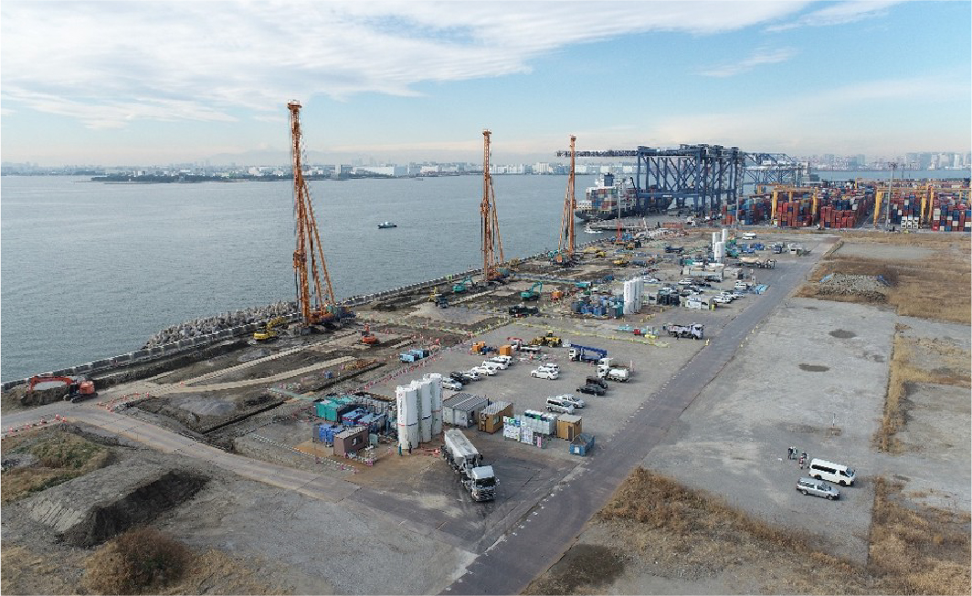 インフラ整備に、使命感と責任を持って。